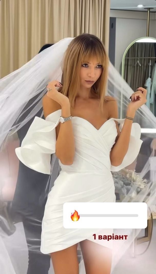 Ирина Сопонару выбирает свадебное платье / © instagram.com/irinasoponaru