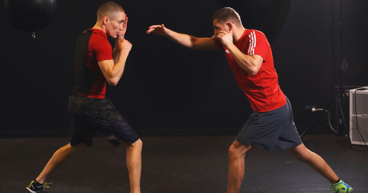 Украинские боксеры провели совместную тренировку перед титульными боями