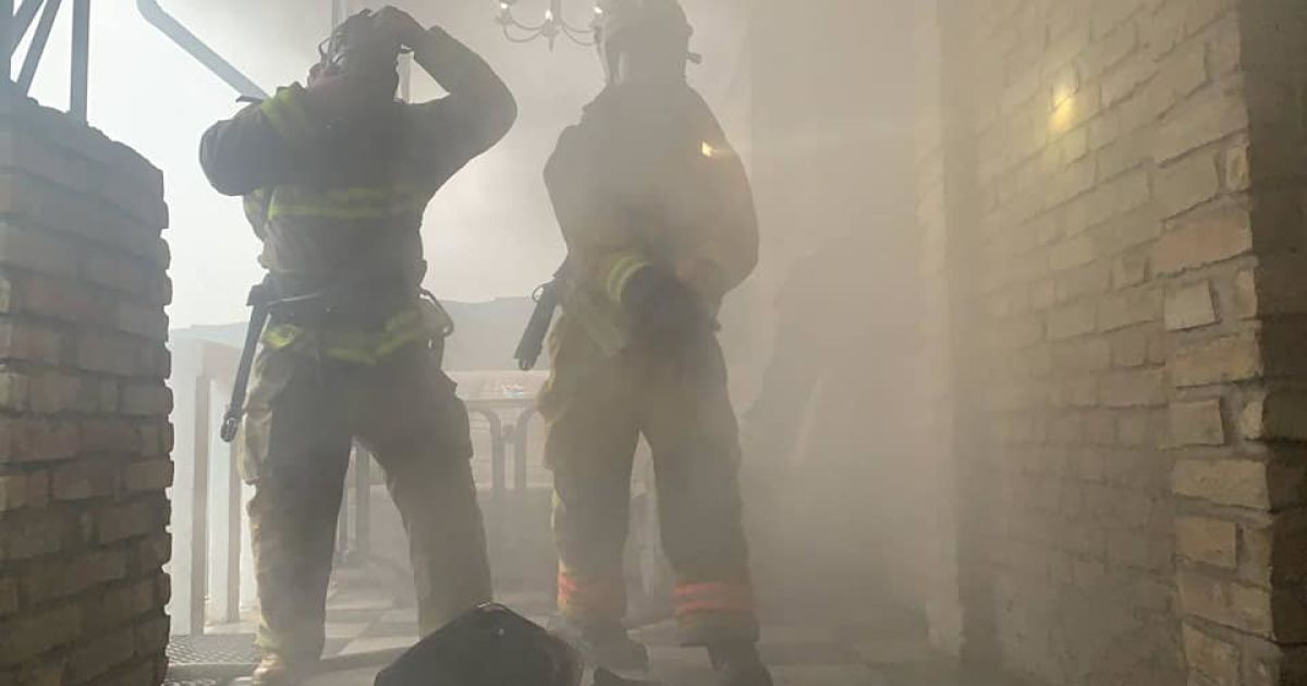 пожежа в ресторані у Рівному_7 / © ГУ ДСНС України у Рівненській області