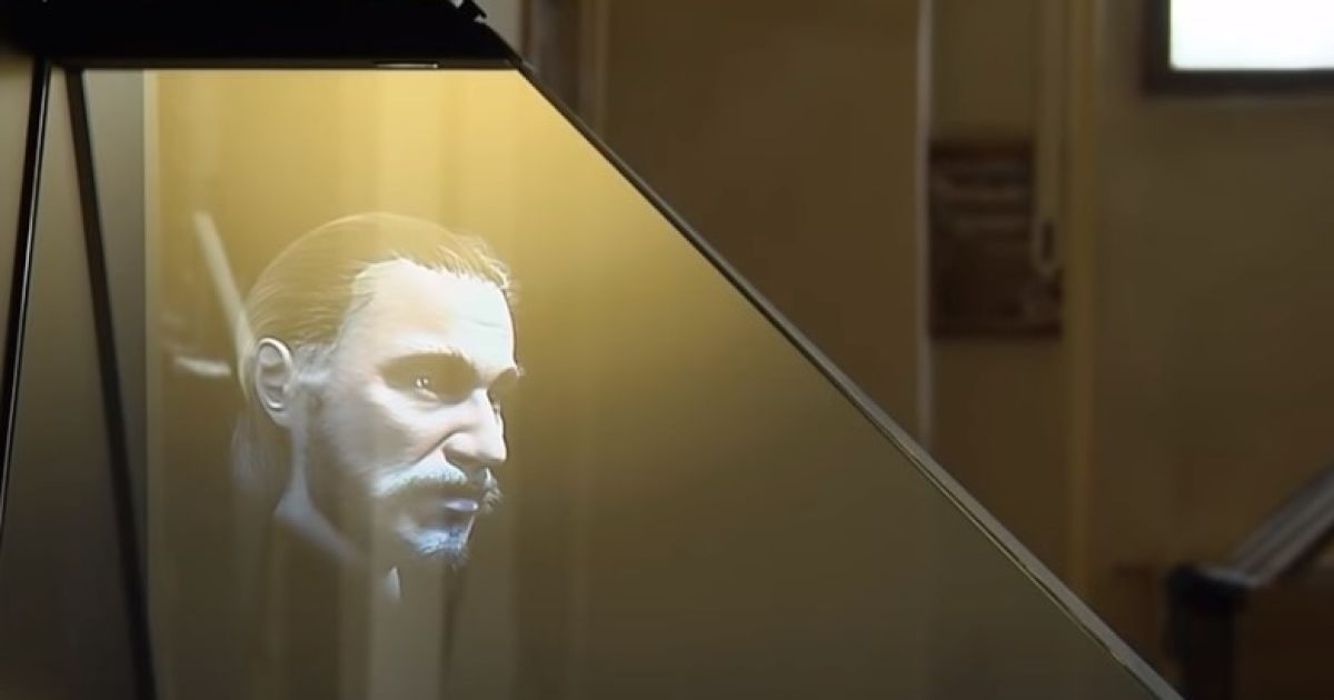 Настоящее лицо Ярослава Мудрого в виде 3D-голограммы можно увидеть в Софии Киевской