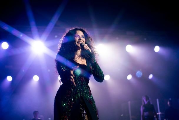 Настя Каменських на благодійному концерті / © Пресслужба NK