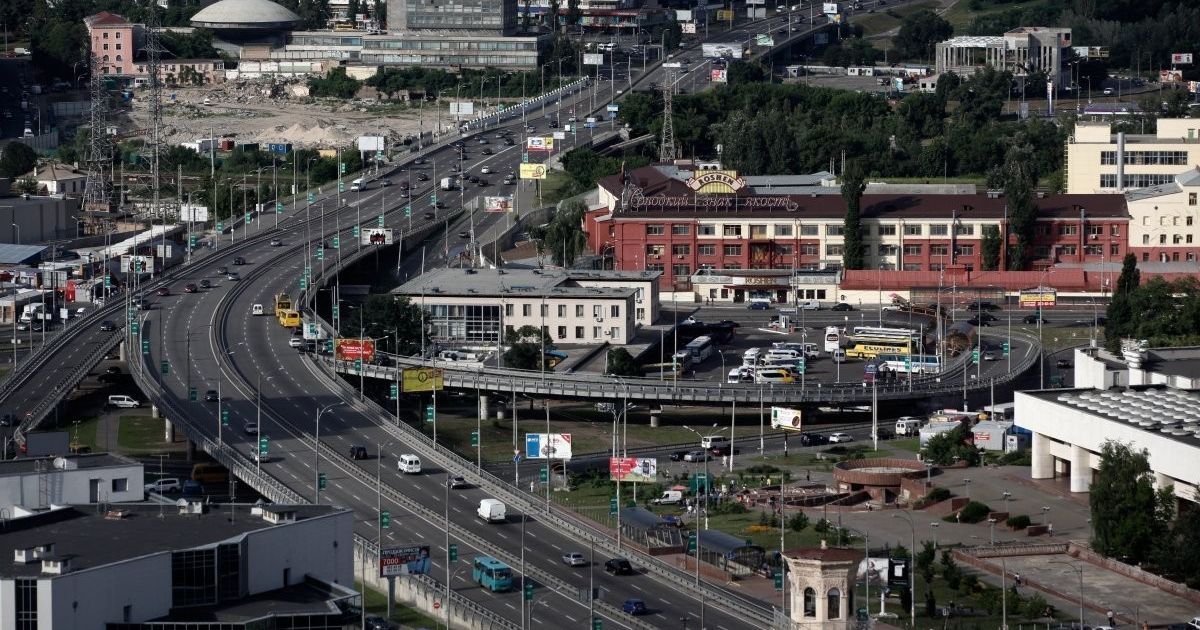 В Киеве горел Центральный автовокзал