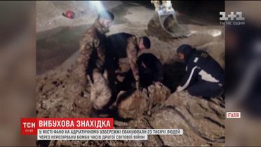 В Італії через вибухонебезпечну знахідку часів Другої світової евакуювали третину міста