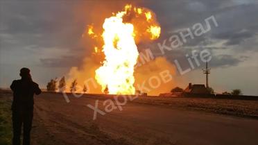 В Харьковской области взорвался трубопровод