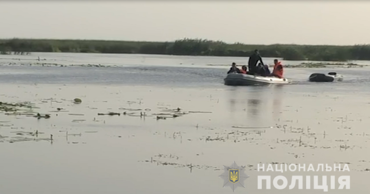 У Київському морі розшукали зниклого рибалку / © Полиция Киевской области