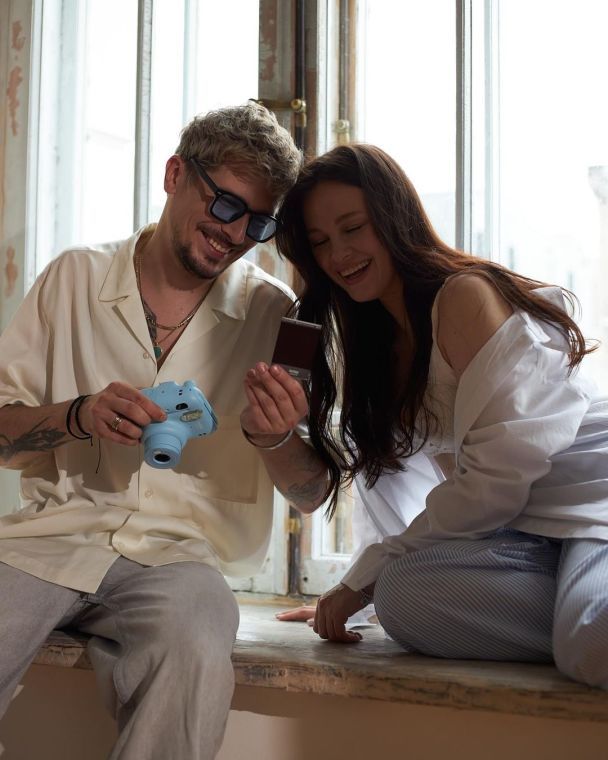 Позитив з дружиною Юлією Сахневич / © instagram.com/positiff