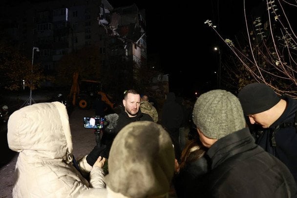 Вибух у будинку в Хмельницькому 28 жовтня / © Хмельницька ОДА