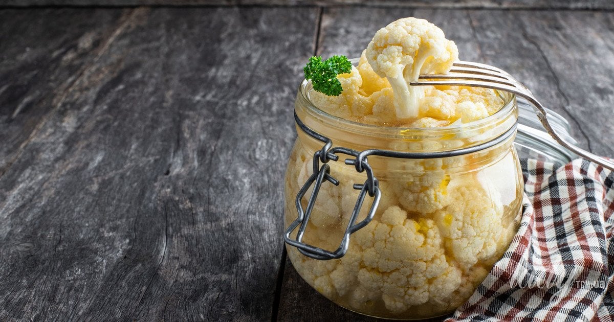 Маринована цвітна капуста