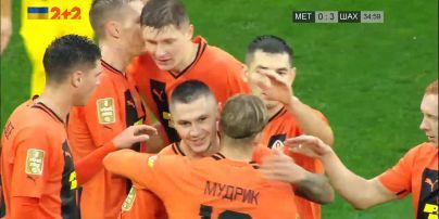 "Металлист" – "Шахтер" – 0:3. Видео гола Александра Зубкова (34')