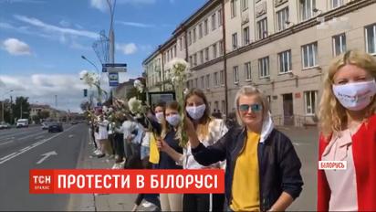 У Білорусі наростає хвиля протестів: вдень люди мирно мітингують, а вночі перекривають дороги