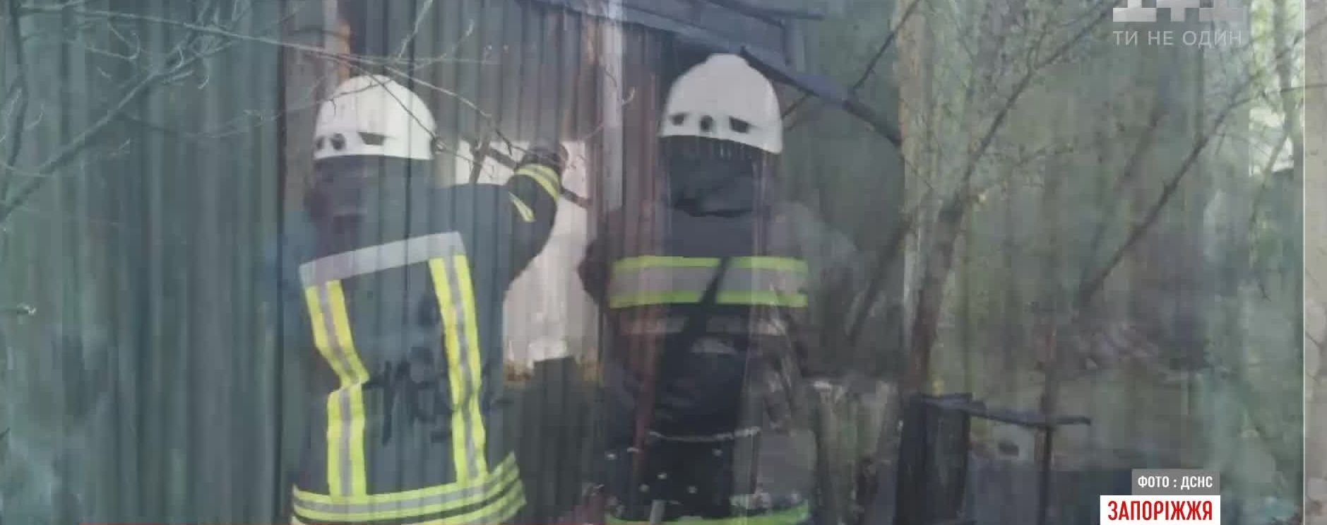 В Запорожье в вагончике на территории стройки сгорели заживо три человека