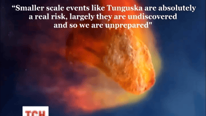 На Землю может упасть гигантский астероид