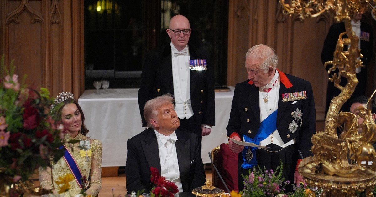 Дональд Трамп і король Чарльз