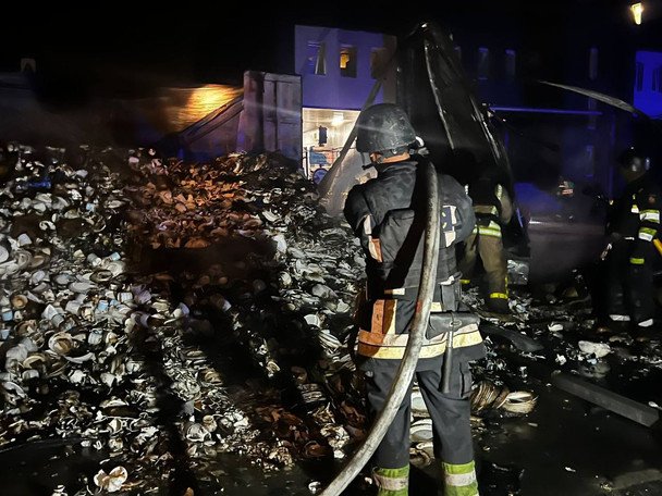 Последствия российской атаки на Киевскую область 16 сентября