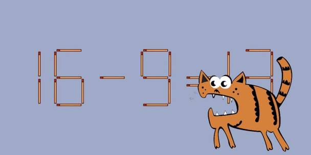 Только для настоящих гениев: переставьте 1 спичку в головоломке за 10 секунд, чтобы получить правильный ответ