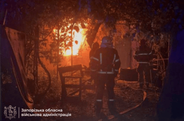 В Одесі пошкоджено цивільну інфраструктуру та пам'ятки архітектури, у місті низка пожеж. / © Запорізька ОВА