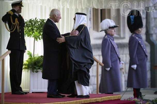 Король Чарльз III і король Бахрейну Хамад ібн Іса Аль Халіфа / © Associated Press