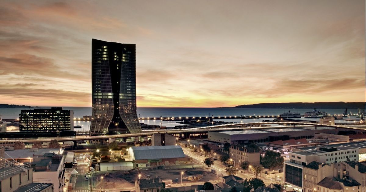CMA CGM Tower, Марсель, Франция. / © ru.wikipedia.org
