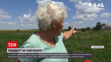 Новини України: під Миколаєвом снаряд, задіяний у військових навчаннях, вибухнув на сільському городі