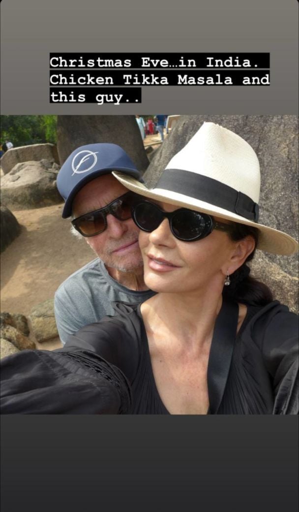 Кэтрин Зета-Джонс и Майкл Дуглас / © instagram.com/catherinezetajones