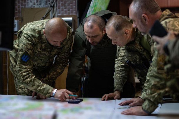 Рустем Умеров на позициях ВСУ на востоке