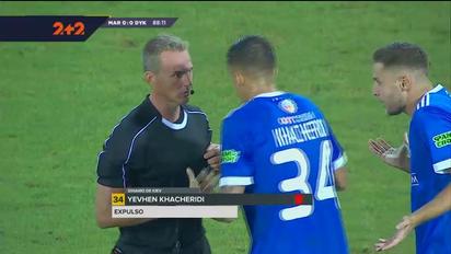 Маритиму - Динамо - 0:0. Видео удаления Хачериди