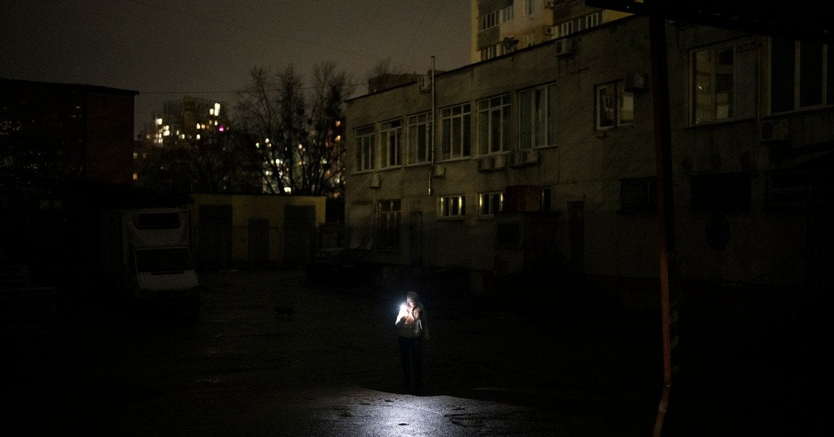 Відключення світла.