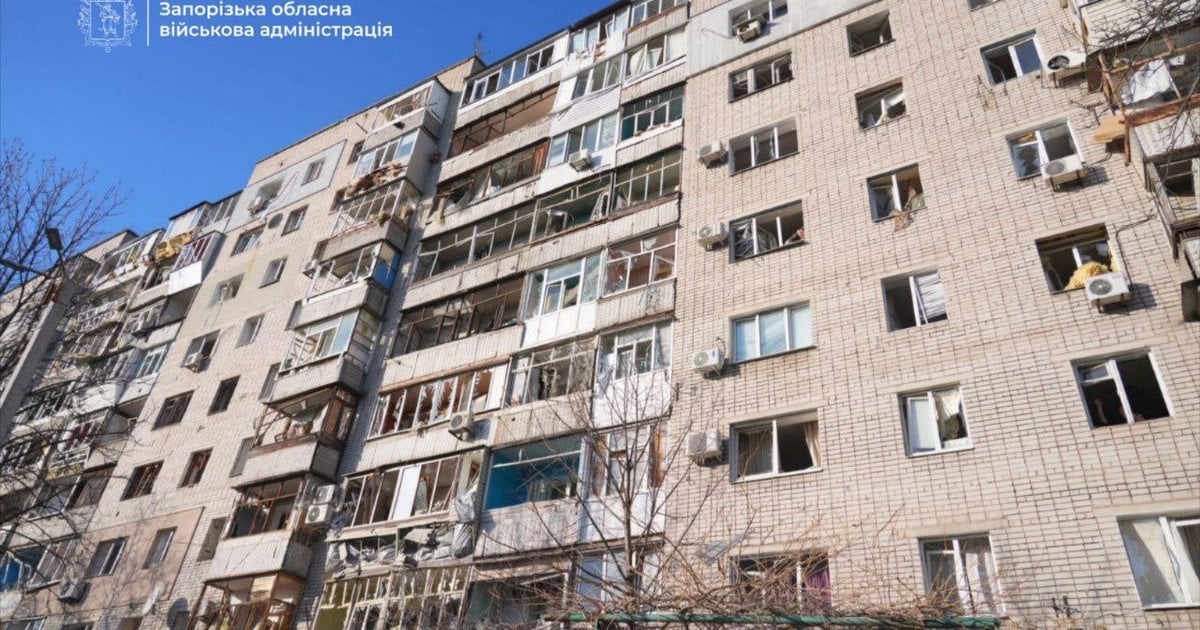 Удар РФ по Запоріжжю