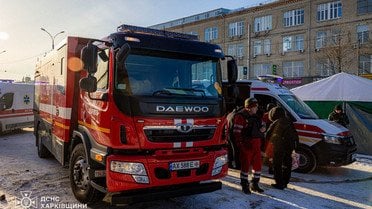 атака на ринок у Харкові_1 / © ДСНС