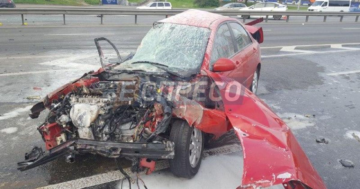 Стали известны подробности жуткого ДТП с участием такси в центре столицы