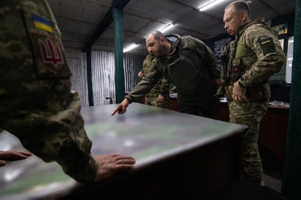 Рустем Умеров на позициях ВСУ на востоке