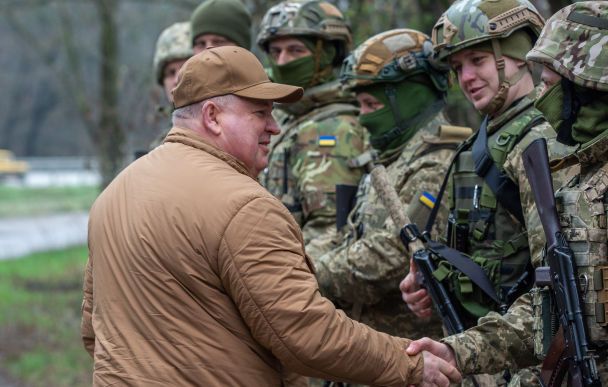 Постійно вдосконалюється оборона Києва з північного напрямку / фото КМВА