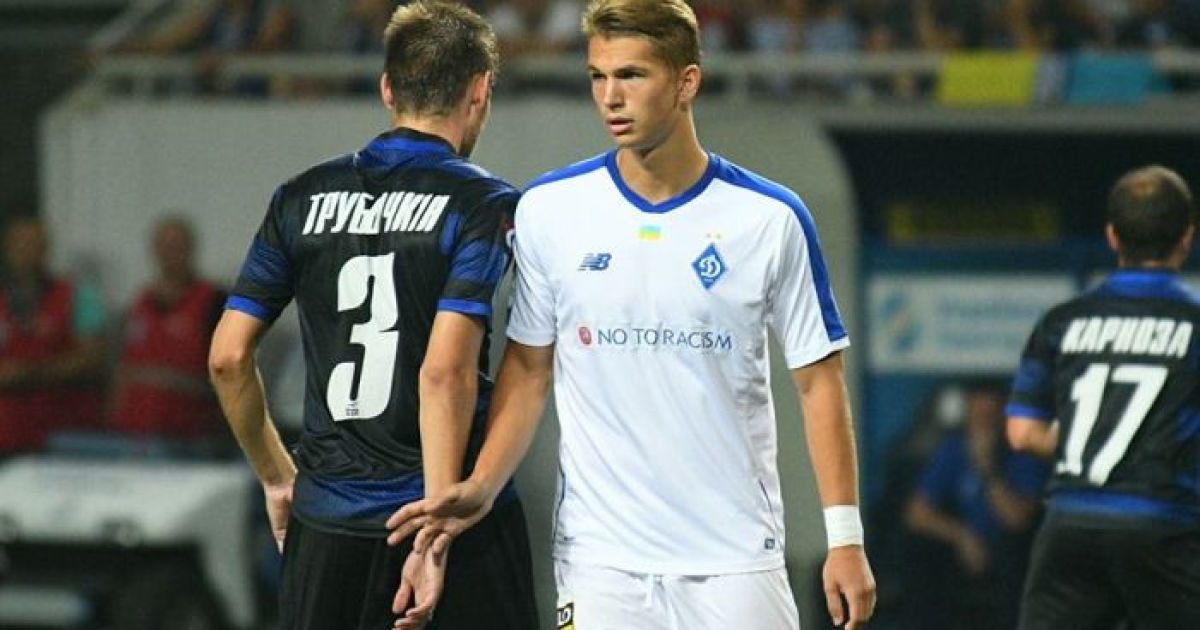 Супряга дебютировал в основе "Динамо" в матче Лиги чемпионов