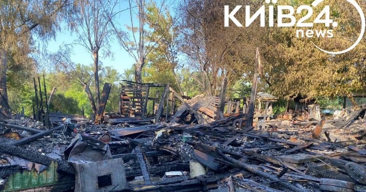 Наслідки атаки РФ у Дніпровськом районі Києва