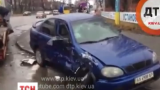 У Києві п'яний водій протаранив патрульне авто