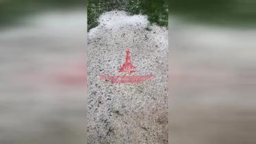 Град и ливень в Прикарпатье и Львовской области - в Сети обнародовали видео