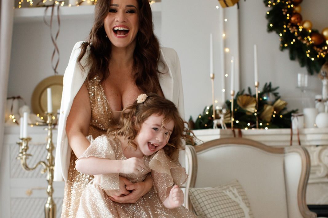 Наталка Карпа с дочерью / © instagram.com/natalkakarpa