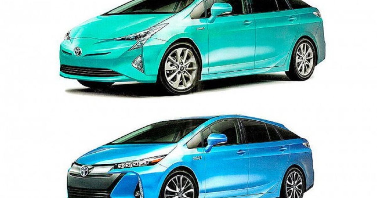 В Сеть попали фото новой Toyota Prius