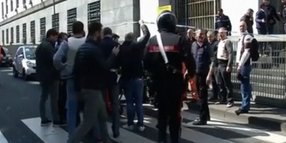 Итальянец устроил стрельбу в зале суда