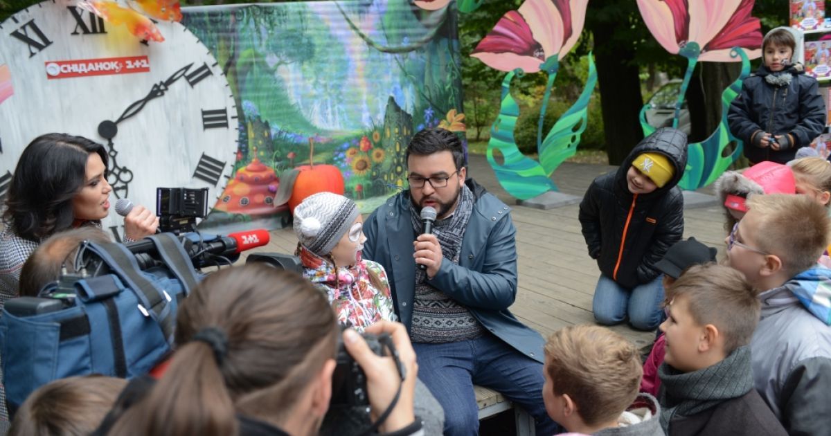 Сеничкин и Барбир побывали в Черновцах / © пресс-служба канала "1+1"
