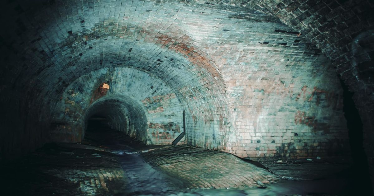 У Мережі з'явилися фото однієї з найдавніших річок Києва Глибочиці, яка нині закута у колектор