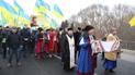 Українці об’єднали Україну через Збруч