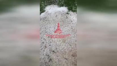 Град та злива на Прикарпатті та Львівщині - в Мережі оприлюднили відео