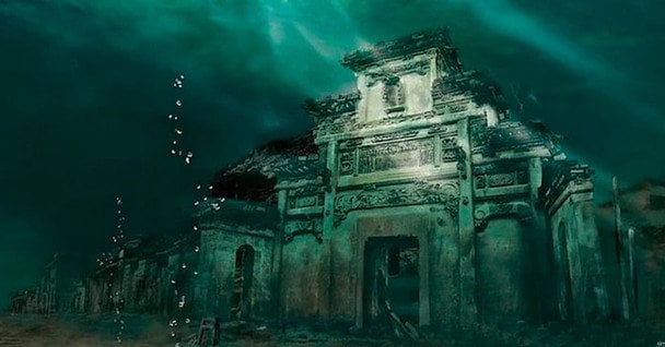 У Китаї під водою ідеально збереглося 600-річне "Місто Лева": який вигляд має (фото)