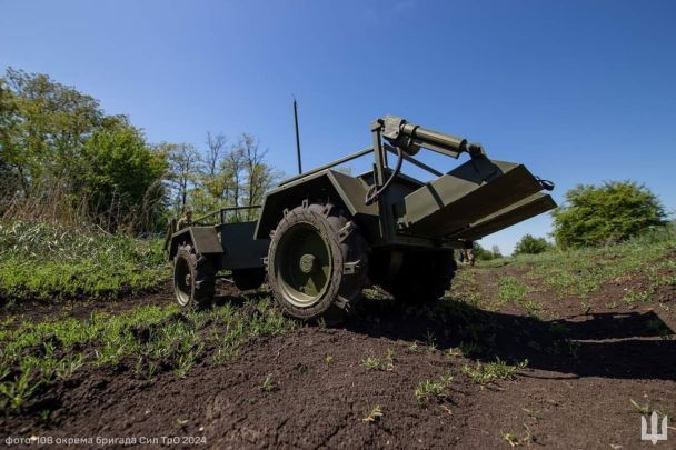 Українські наземні дрони "Махно" / © Сили оборони півдня України
