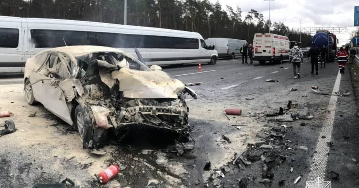 ДТП на Бориспольском шоссе