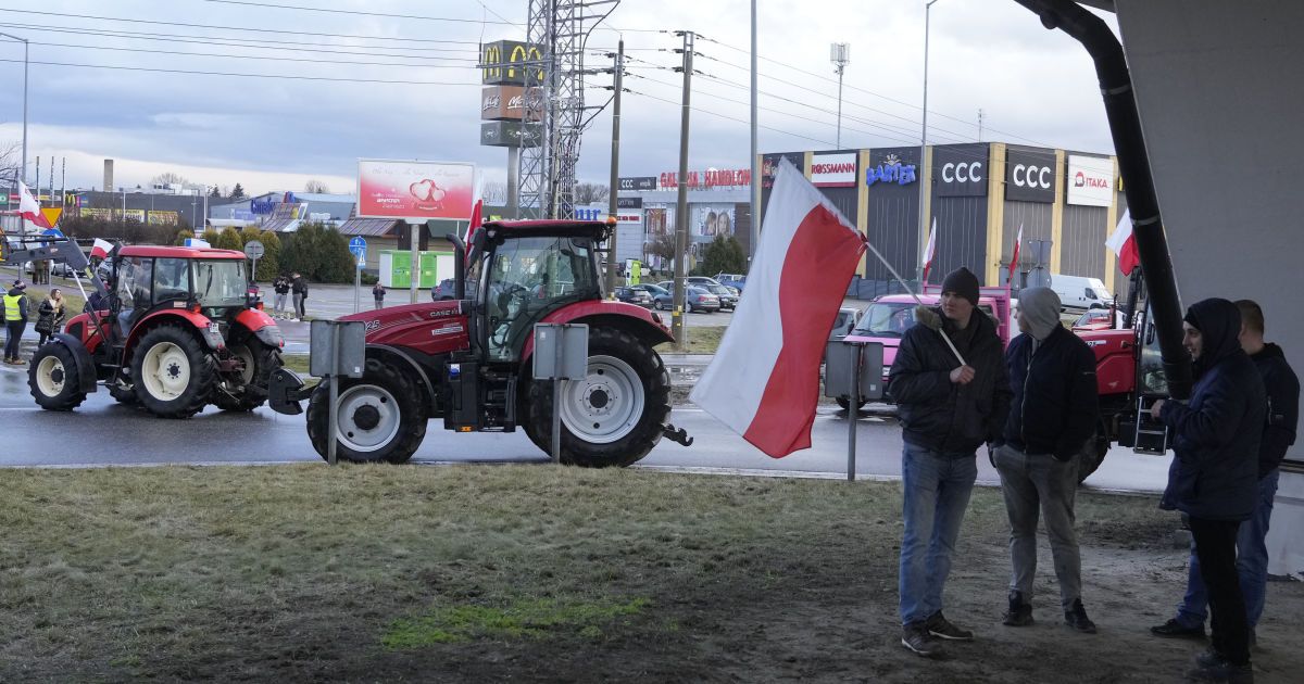 Протест польських фермерів на кордоні / фото ілюстративне