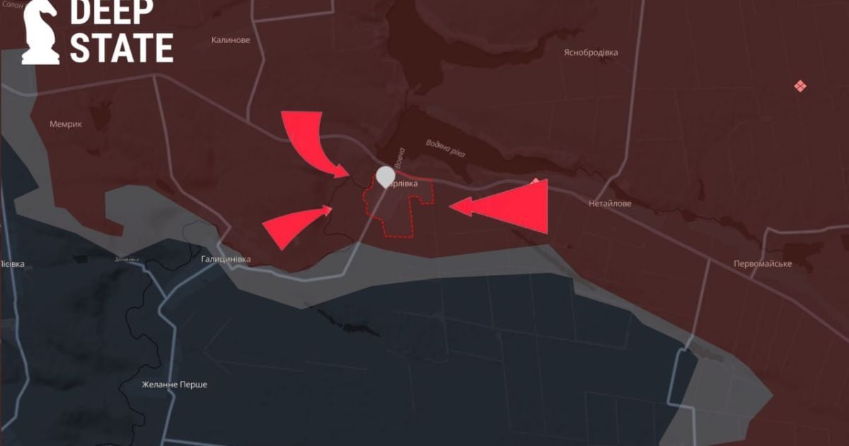 Оточення Карлівки російськими окупантами