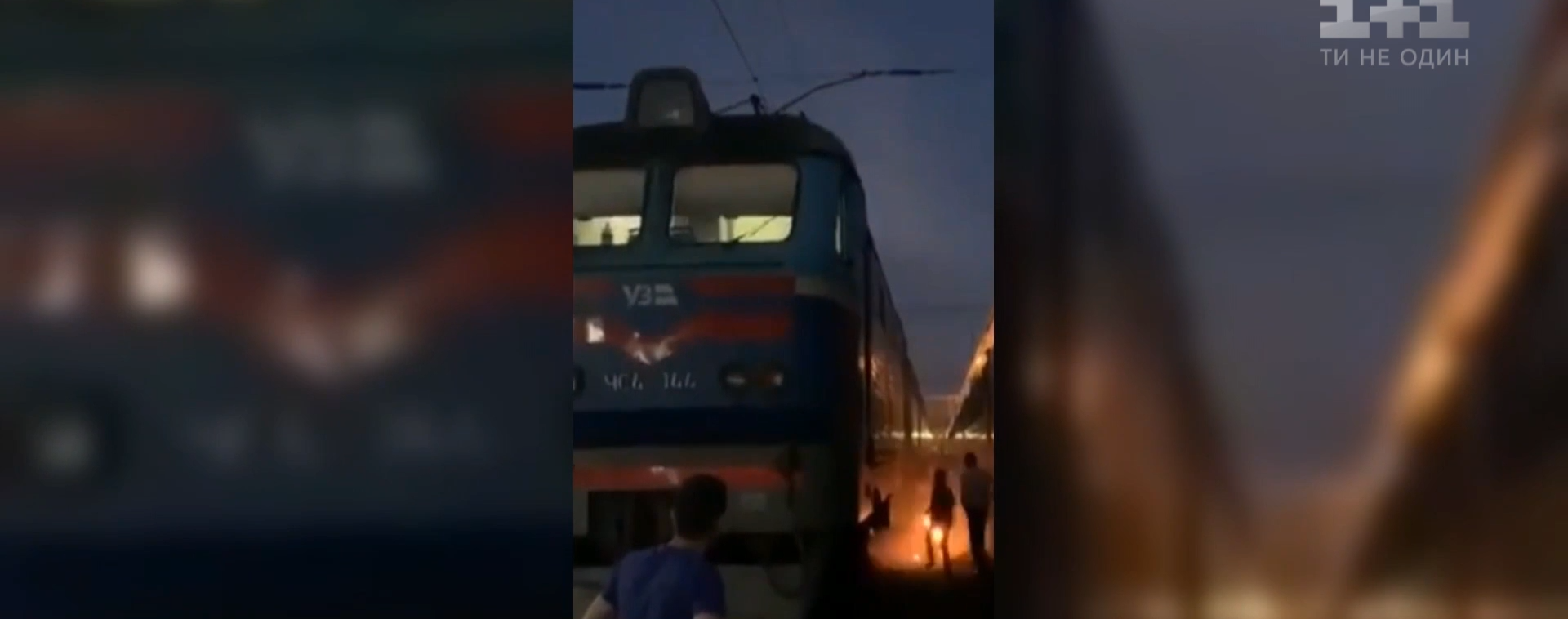 Стали відомі подробиці про людину, що загорілася на залізничному вокзалі у Києві