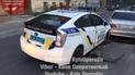 В Киеве полицейский Toyota Prius врезался в Mercedes-Benz